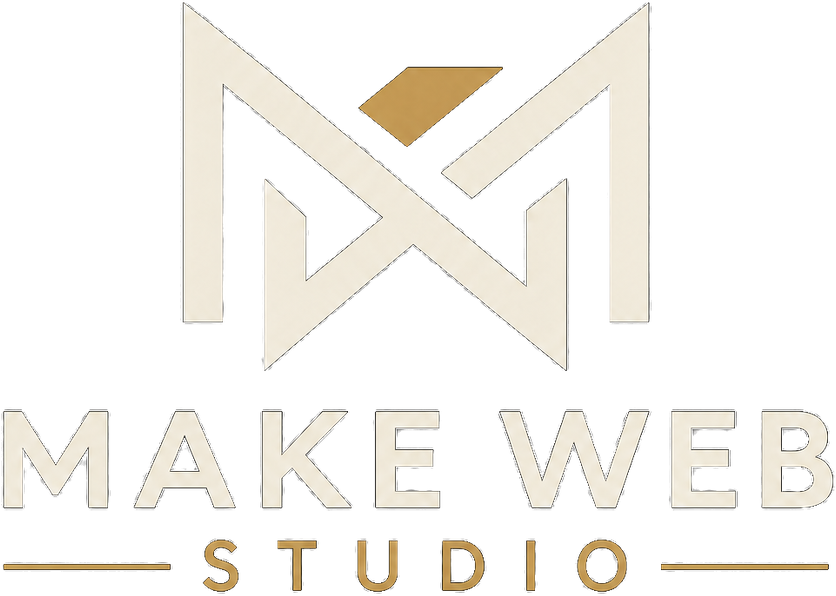 Make Web Studio stacked logo